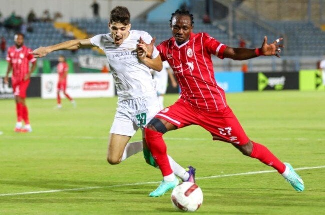 المصري يتأهل إلى مجموعات الكونفدرالية بعد الفوز على الاتحاد الليبي