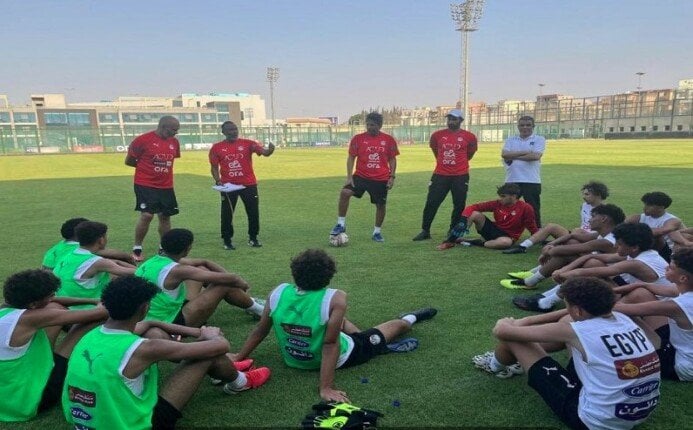 "المنتخب المصري للناشئين يستعد بكثافة لكأس العالم"