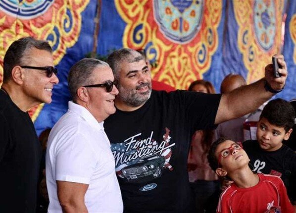 "انتخابات الأهلي: ياسين منصور ومرتجي وعبد الحفيظ يتواجدون بين الأعضاء للتصويت - صور"