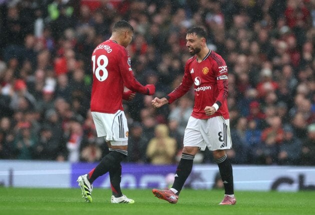 تشكيلة مانشستر يونايتد المتوقعة أمام برايتون بقيادة برونو فيرنانديز في الدوري الإنجليزي