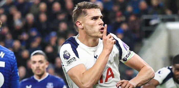 توتنهام ينتصر على إيفرتون ويواصل مطاردته لأرسنال في الصدارة - فيديو