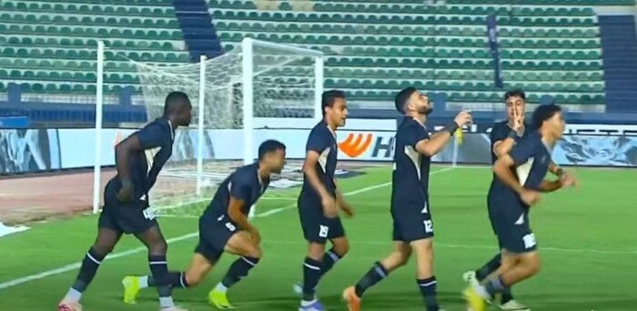 "حامد حمدان يقود بتروجيت للتقدم على الأهلي في الدوري المصري"