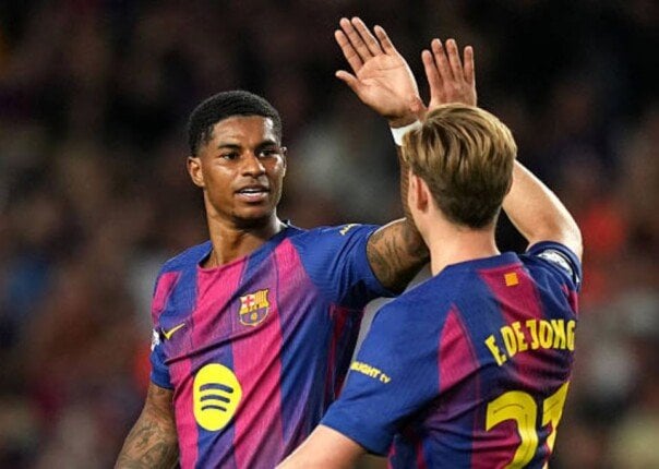 راشفورد يتصدر قائمة برشلونة لمباراة الكلاسيكو ضد ريال مدريد في الدوري الإسباني