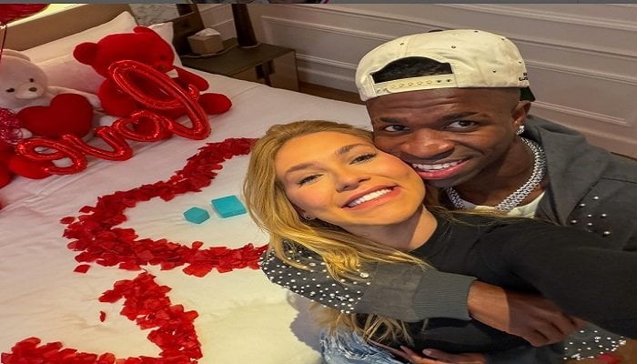 فينسيوس يُقابل الحب مع فيرجينيا بينما تلوح في الأفق احتمالات رحيله عن ريال مدريد