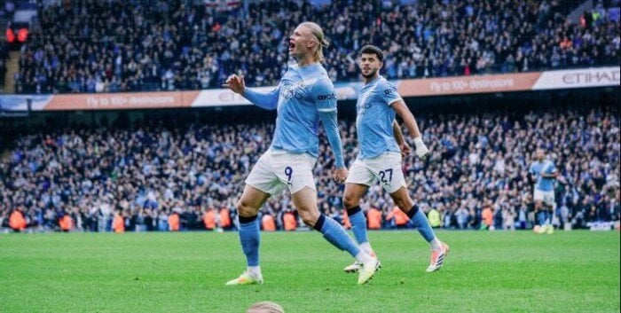 هالاند يقود تشكيل مانشستر سيتي في مواجهة أستون فيلا بالدوري الإنجليزي