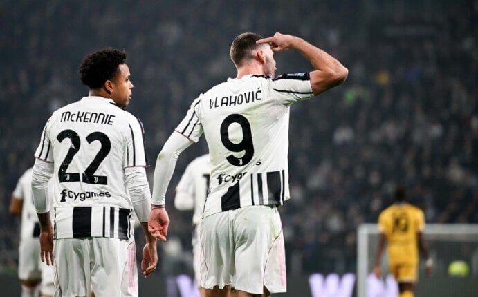 يوفنتوس يتخطى أودينيزي ويستعيد نغمة الانتصارات في الدوري الإيطالي