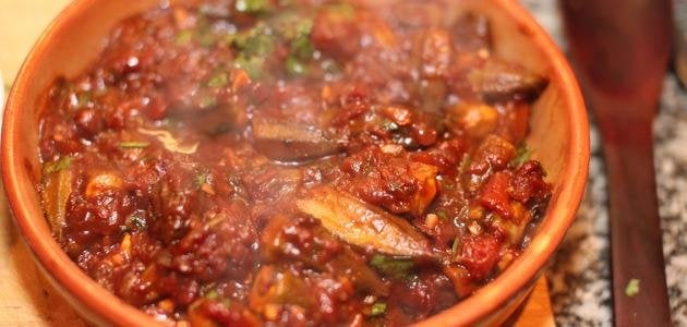 طريقة تحضير طاجن البامية باللحم خطوة بخطوة للعشاء المثالي