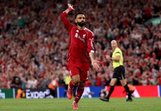 محمد صلاح يسجل هدف ليفربول الأول ضد أستون فيلا: فيديو يبرز اللحظة